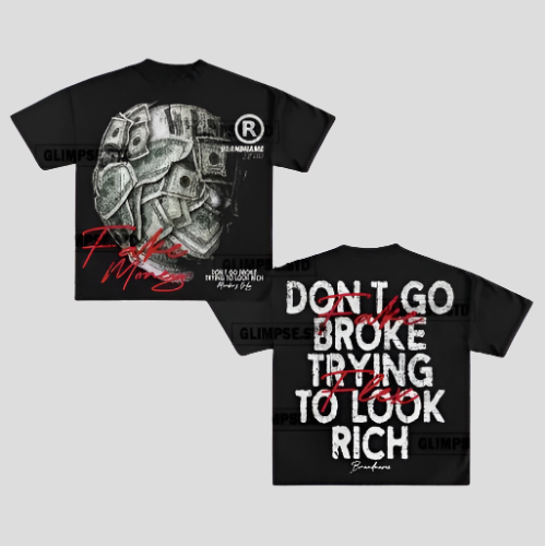 Oversized Y2K Goth: American Graphic Tees