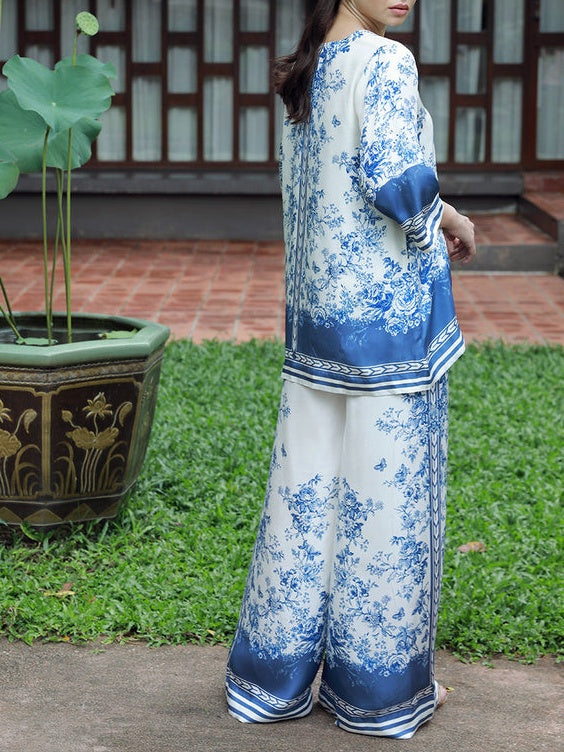 Classic Floral Print Set