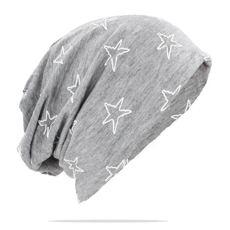 Autumn Winter Unisex Print Beanie