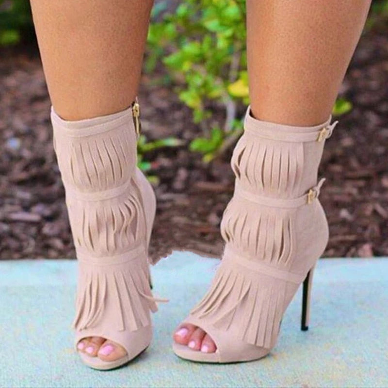 Strap Ankle Boots