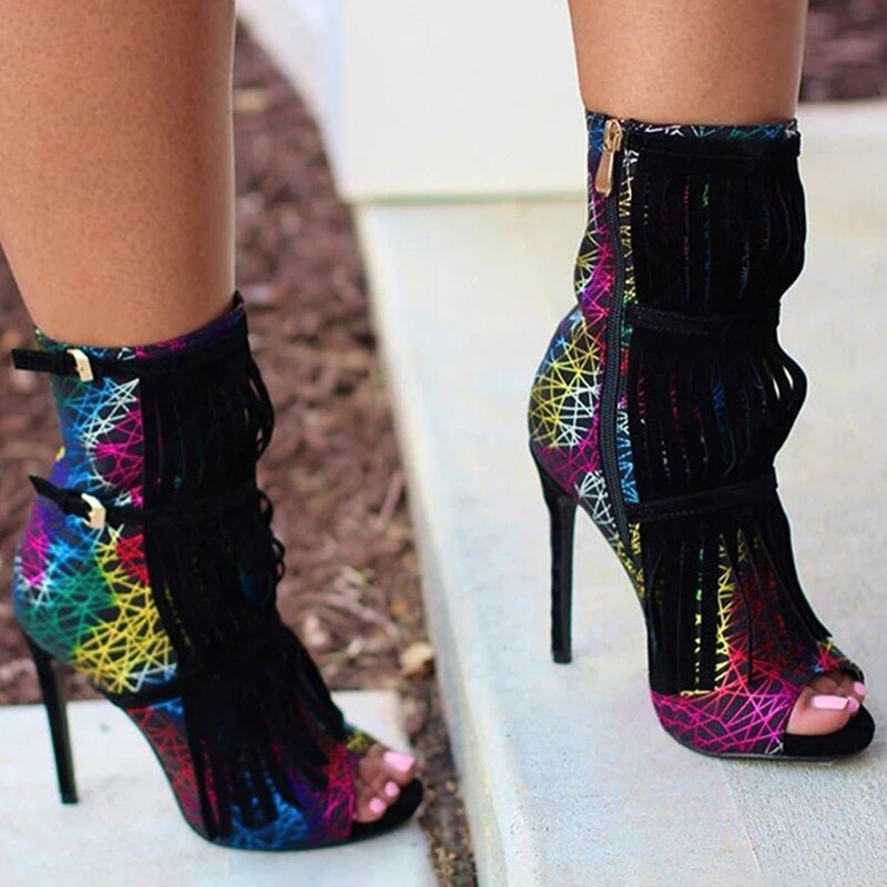 Strap Ankle Boots