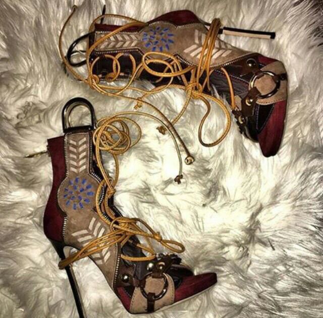 Stiletto Heels Ankle Strap Heels Sandals