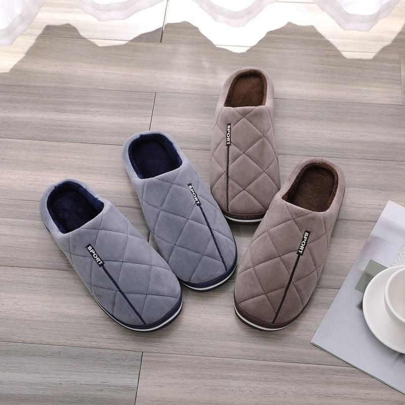 Extra Large Indoor Wide Slippers for Men