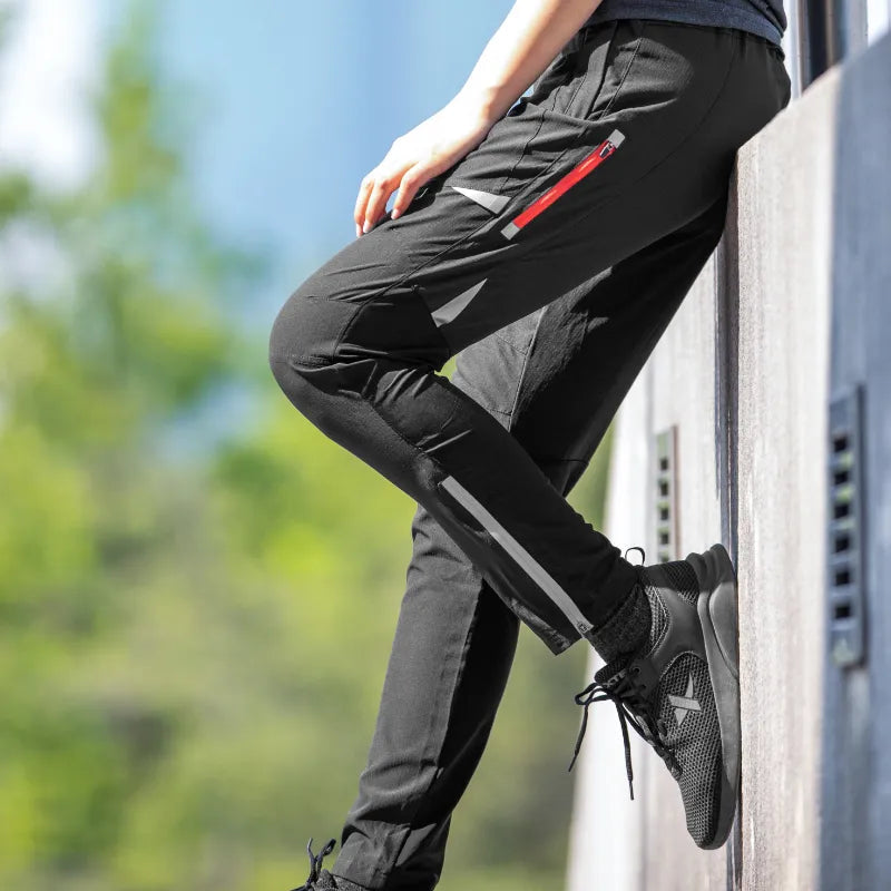Men's Elite Performance: High Elasticity Light Reflective Sports Pants