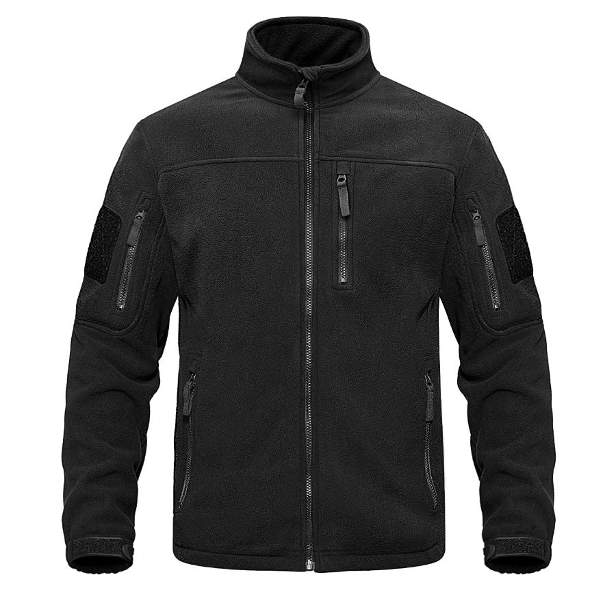 Zip-up Tactical Fleece Jacket for Men