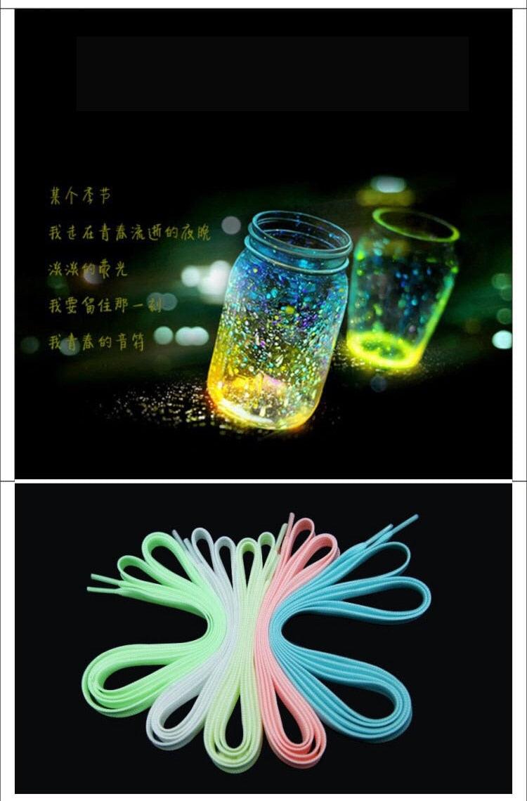 Glow in the Dark Shoelaces