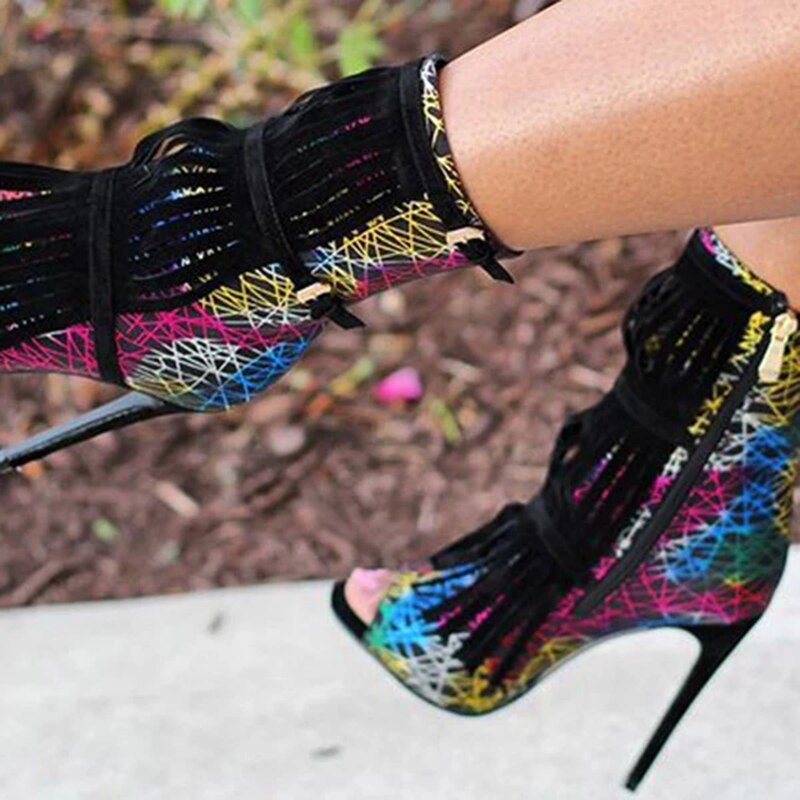 Strap Ankle Boots