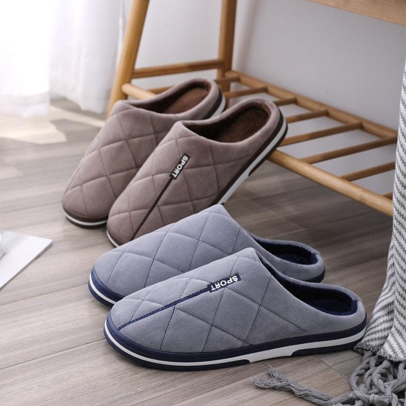 Extra Large Indoor Wide Slippers for Men