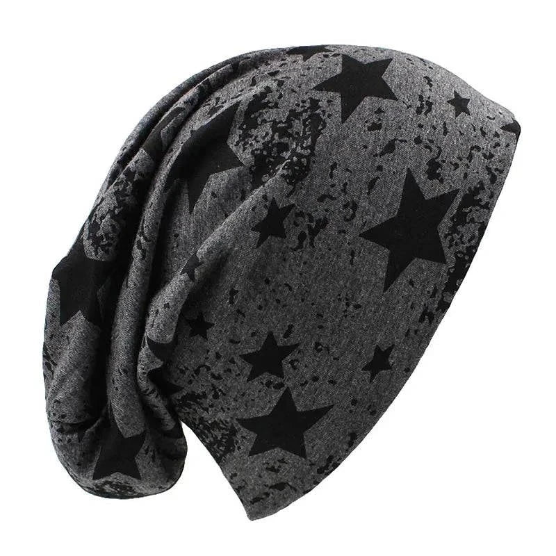 Autumn Winter Unisex Print Beanie
