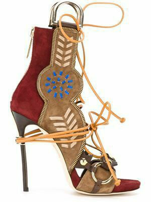 Stiletto Heels Ankle Strap Heels Sandals