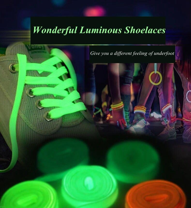 Glow in the Dark Shoelaces
