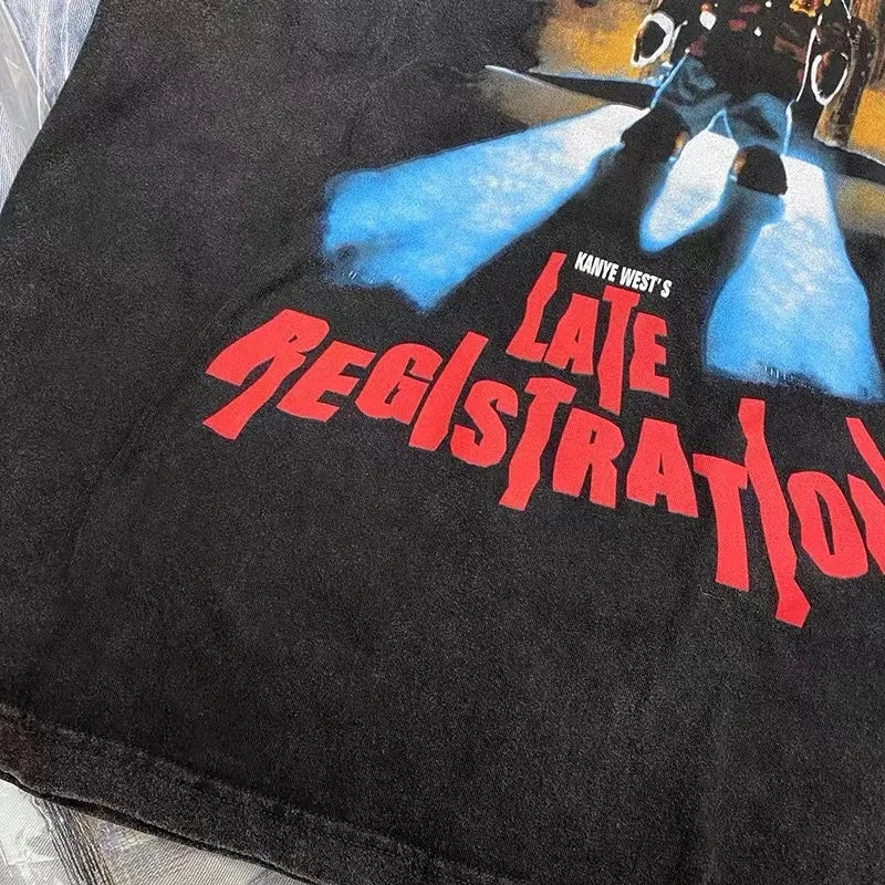 Late Registration Tee - Drop-Out Bear Print