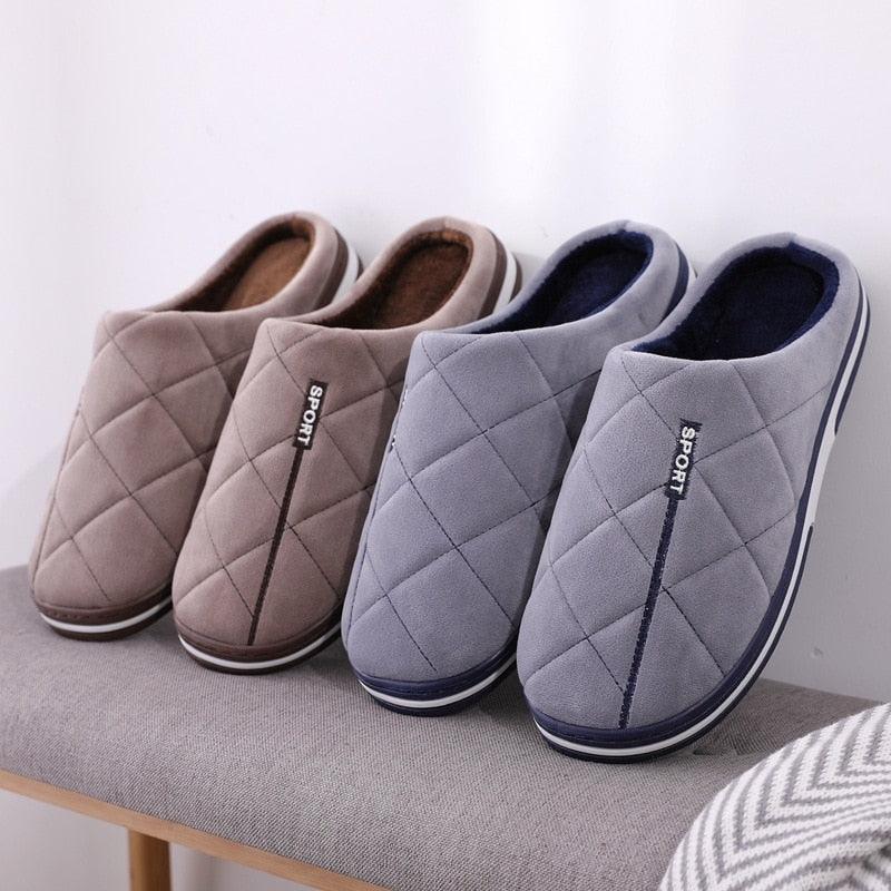 Extra Large Indoor Wide Slippers for Men