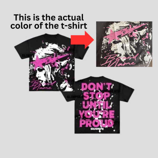 Oversized Y2K Goth: American Graphic Tees
