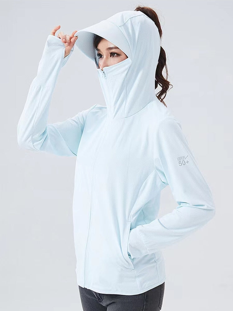 Unisex Summer UPF 50+ UV Sun Hoodies