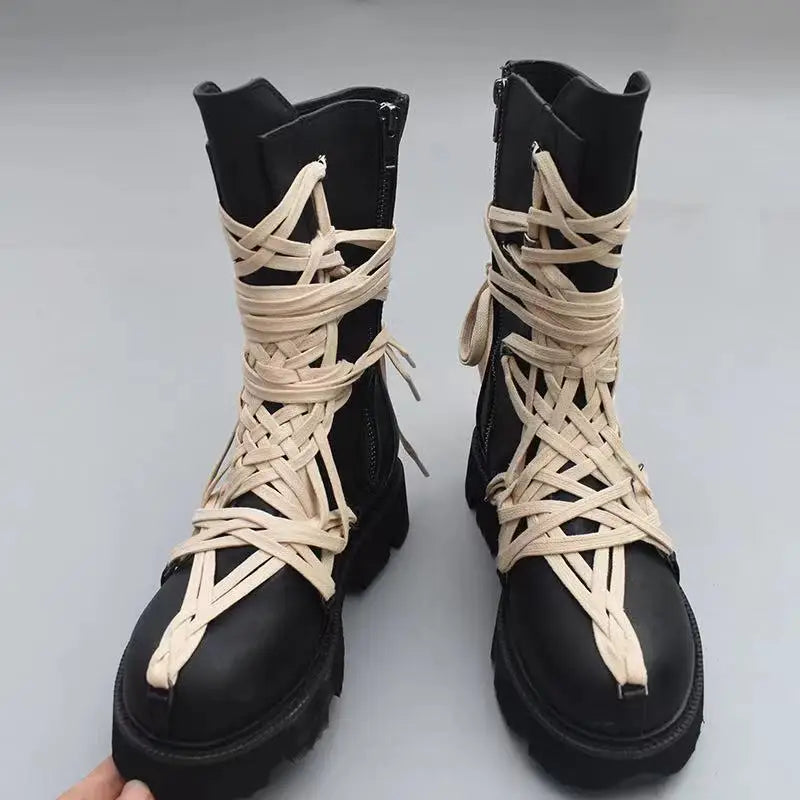 Knee High Platform Boots for Women