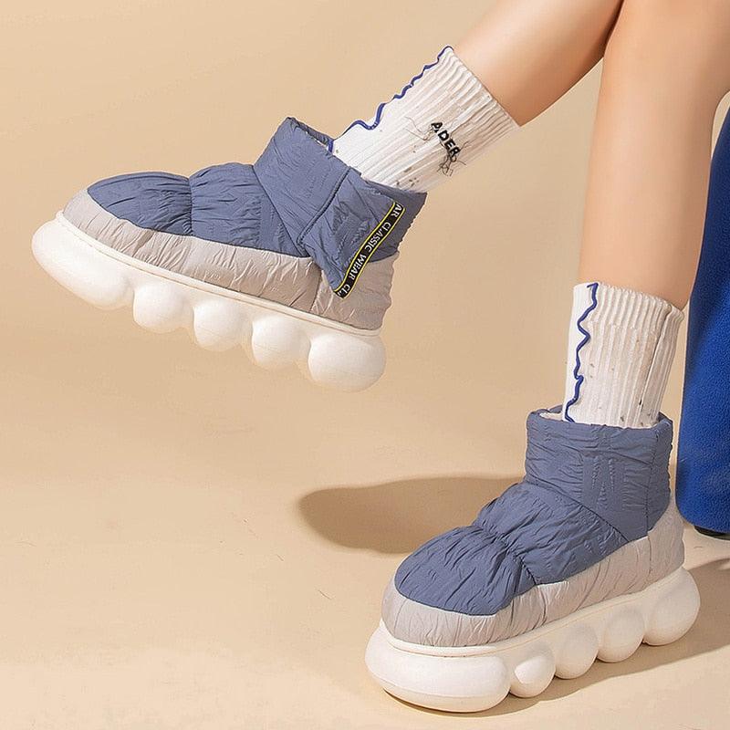 Chunky Ankle Winter Boots for Women