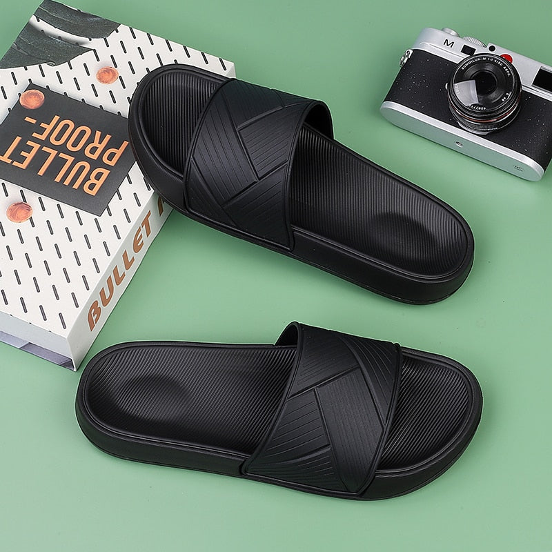 Mens Sandals: Anti-Slip Summer Bathroom Essentials