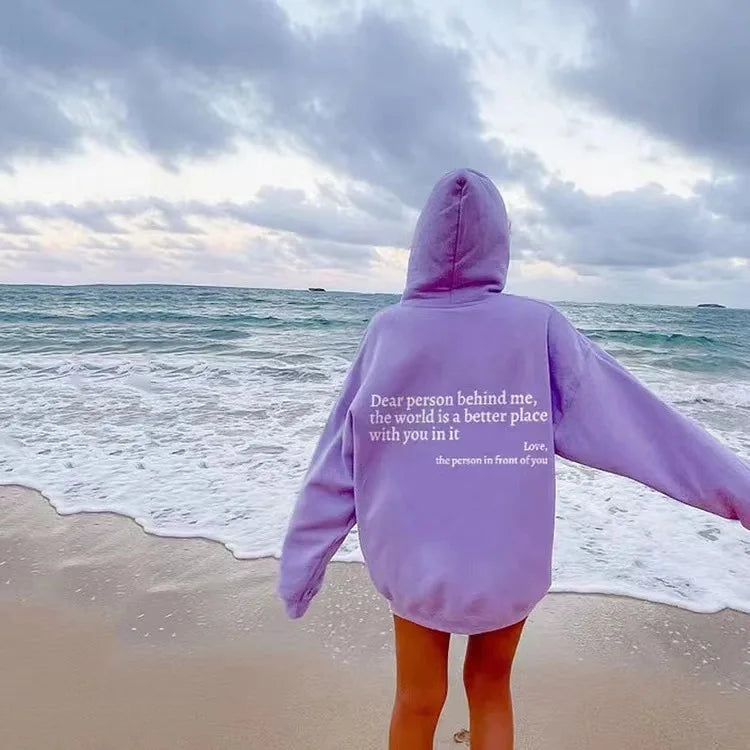 Positive Vibes Unisex Hoodie - World Edition