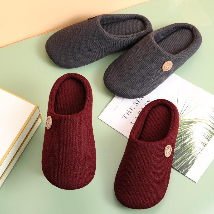 Cotton Soft Indoor Slippers for Men