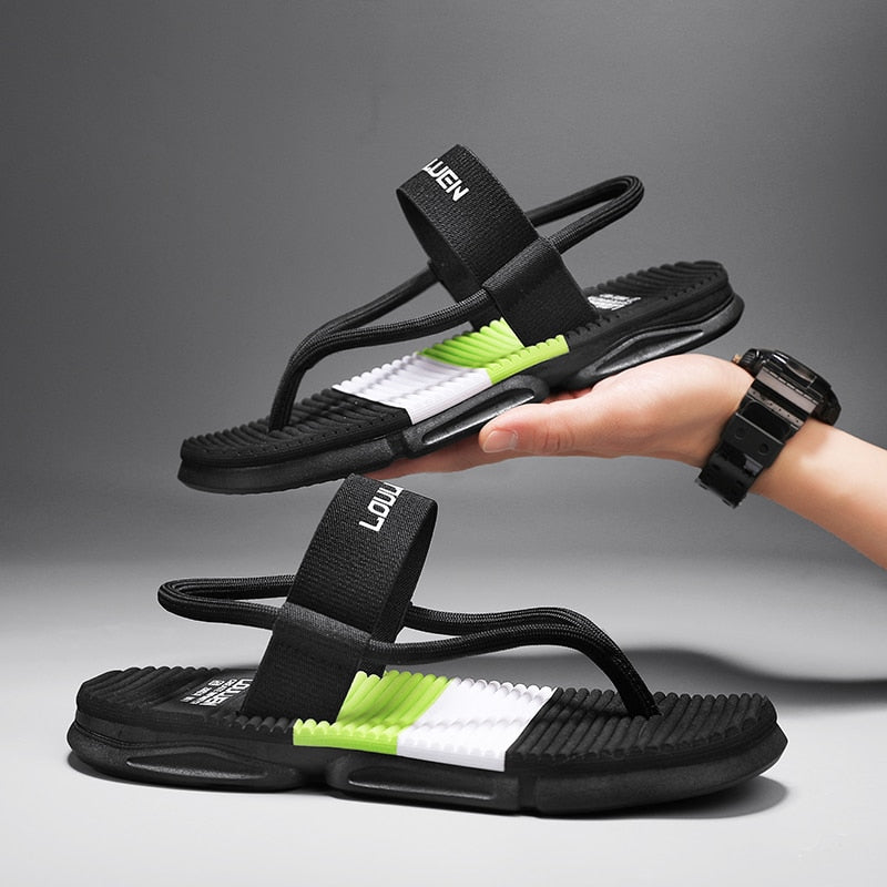 Men's Indoor Outdoor Luxury Flip Flops
