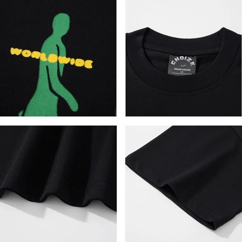 Oversized Classic Cotton T Shirt for Men