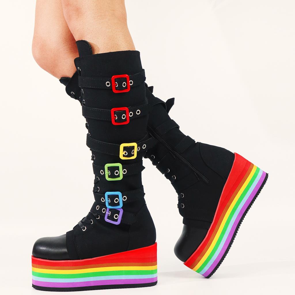 Gothic Zipper Boots