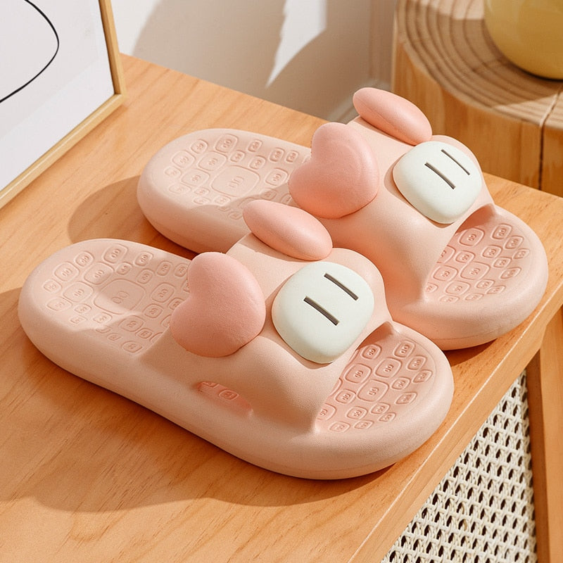 Dog Slippers - Pig - Cow - Summer Fun Unisex Slides