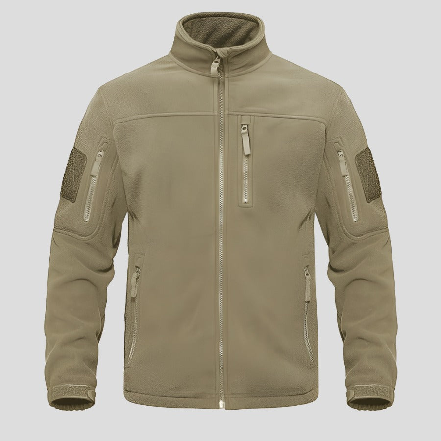 Zip-up Tactical Fleece Jacket for Men