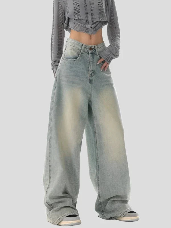High Waisted Baggy Jeans Bliss for Women