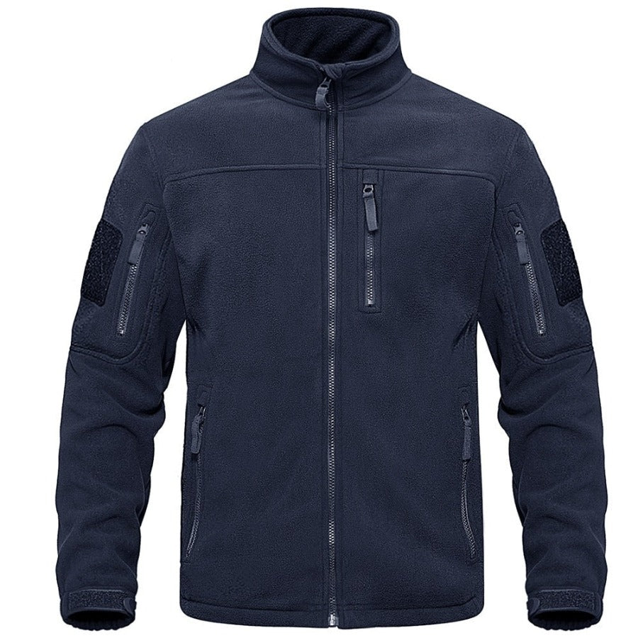 Zip-up Tactical Fleece Jacket for Men
