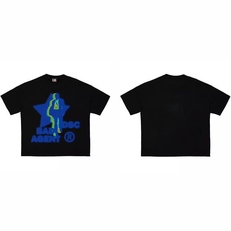 Bad Agent Graphic T Shirts for Men