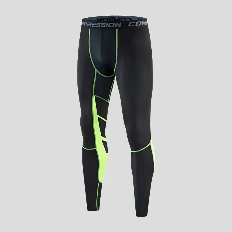 Sporty Workout Leggings - Men's Compression Pants