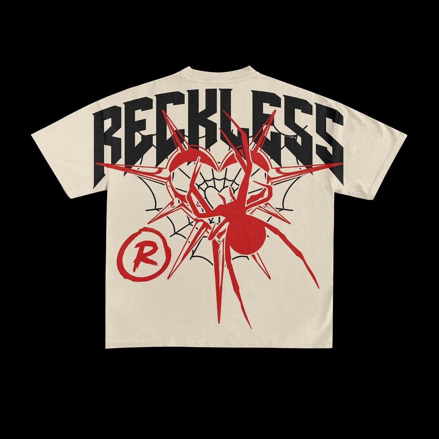 Reckless T Shirt - Graphic Print Cotton Tee