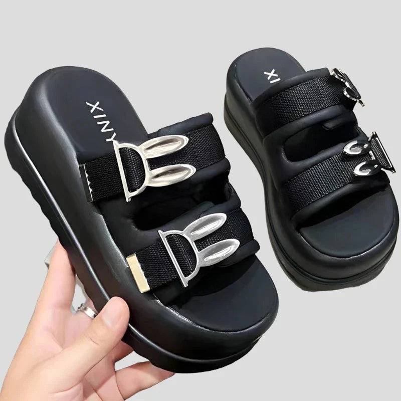 Platform Beach Slides: Women's Summer Style