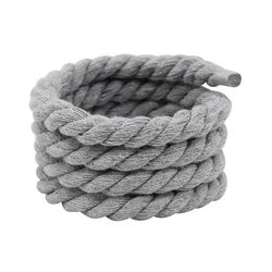 Stylish 10MM Round Linen Rope Laces AF1 - Urban Style AF1/AJ Shoe Rope!