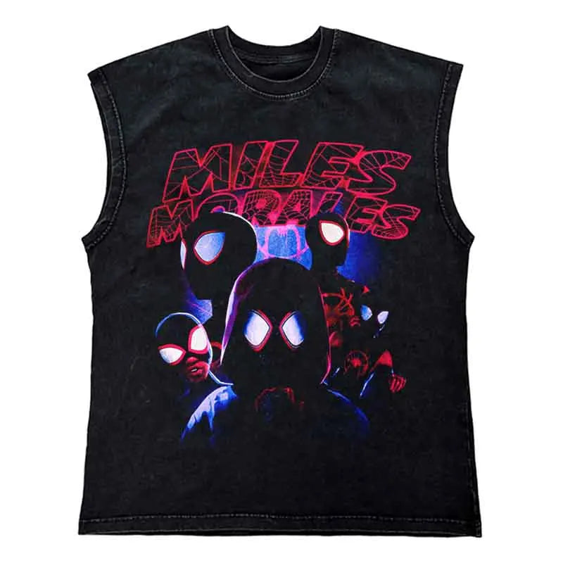Gangsta T Shirt - Washed Tank Top for Men