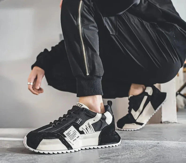 Men Chunky Sneakers: Fashionable Slip on Shoes