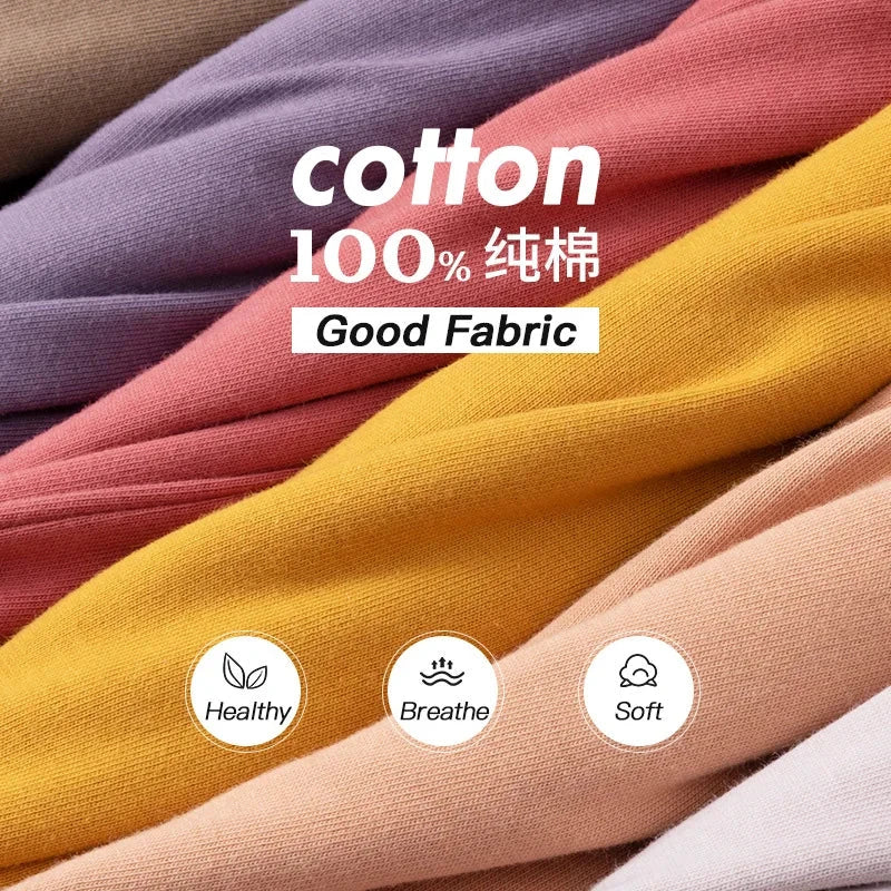 Unisex Combed Cotton Solid Uniform T-Shirts