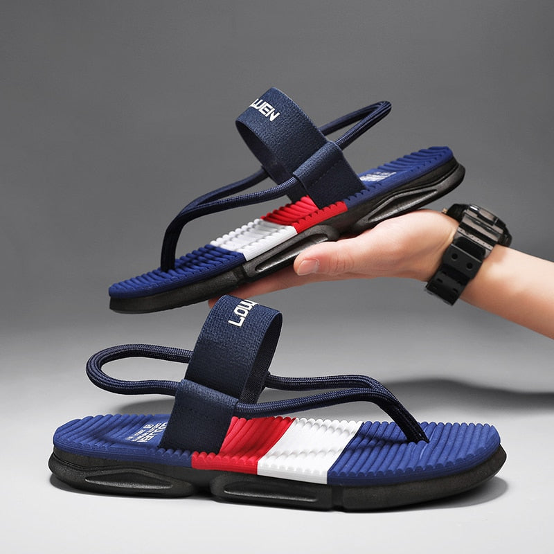 Men's Indoor Outdoor Luxury Flip Flops