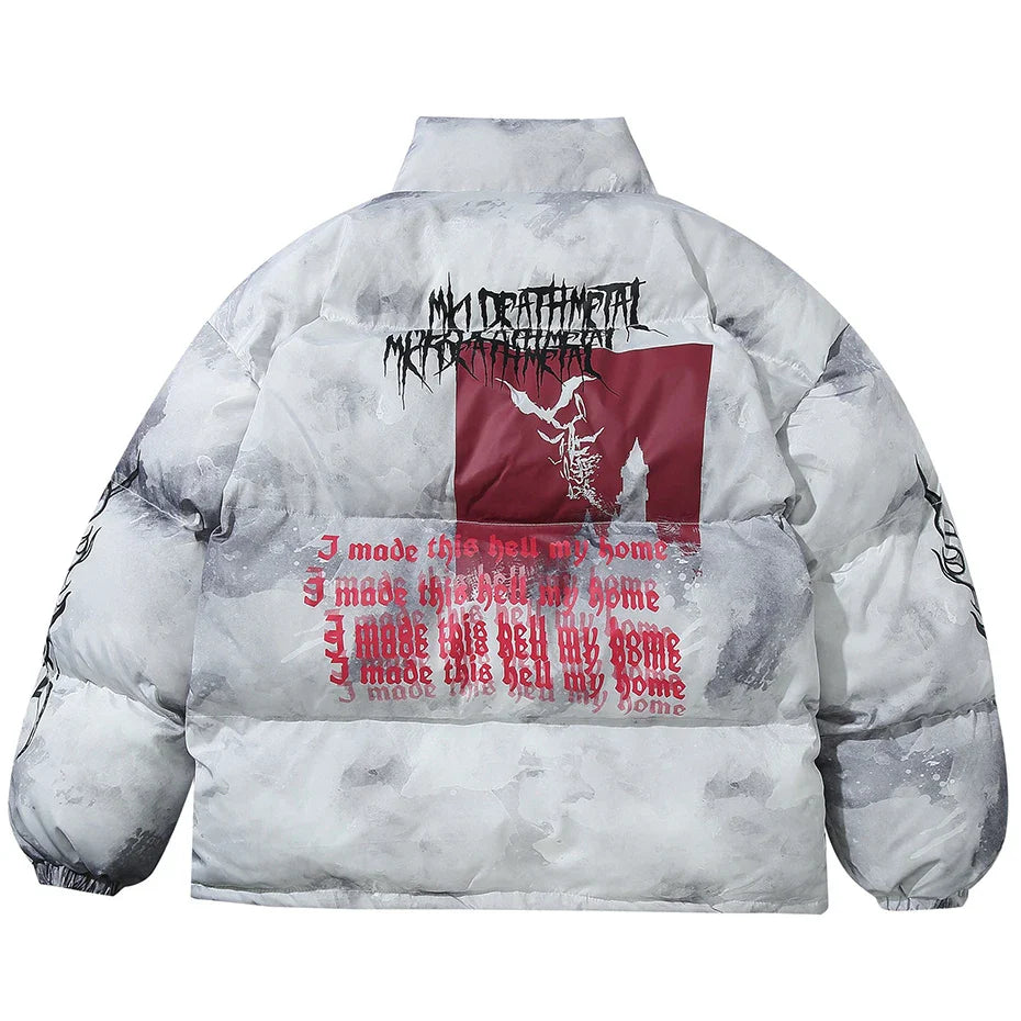 Oversized Puffer Jacket for Men