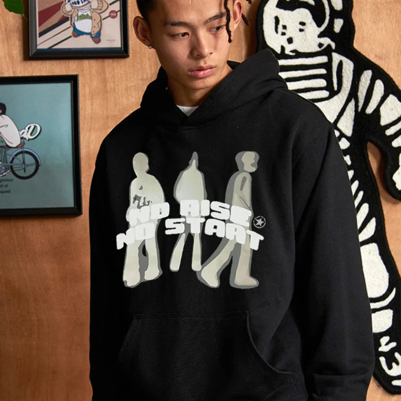 Cotton Oversized Graphic Hoodies for Men