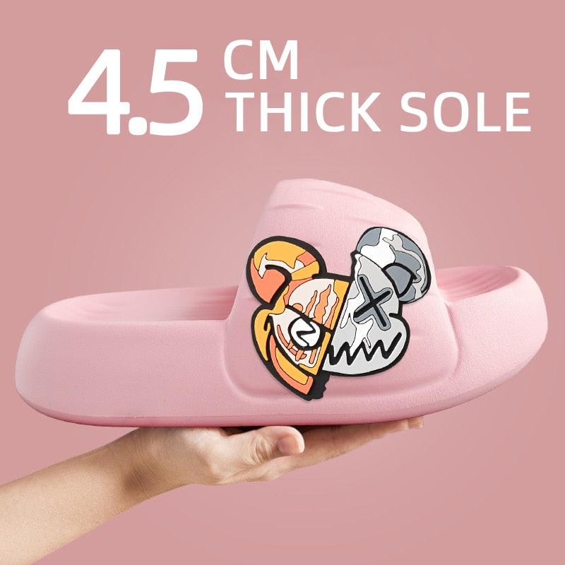 Unisex Dead Mouse Bathroom Slides