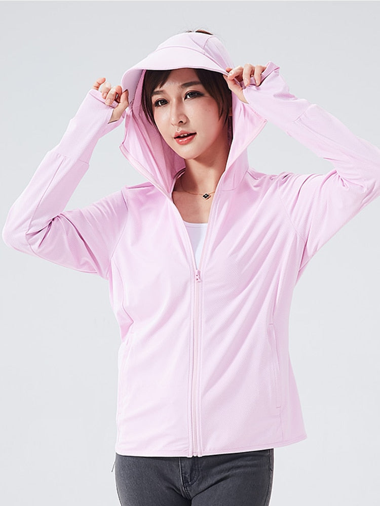 Unisex Summer UPF 50+ UV Sun Hoodies