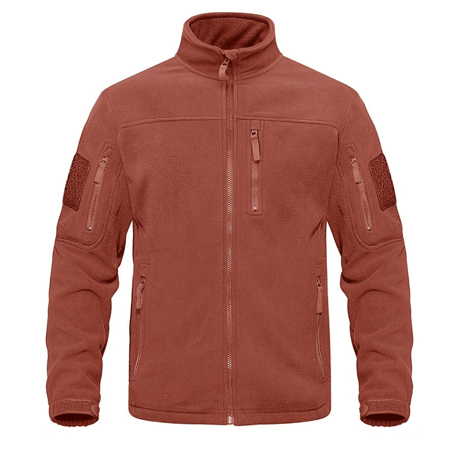 Zip-up Tactical Fleece Jacket for Men