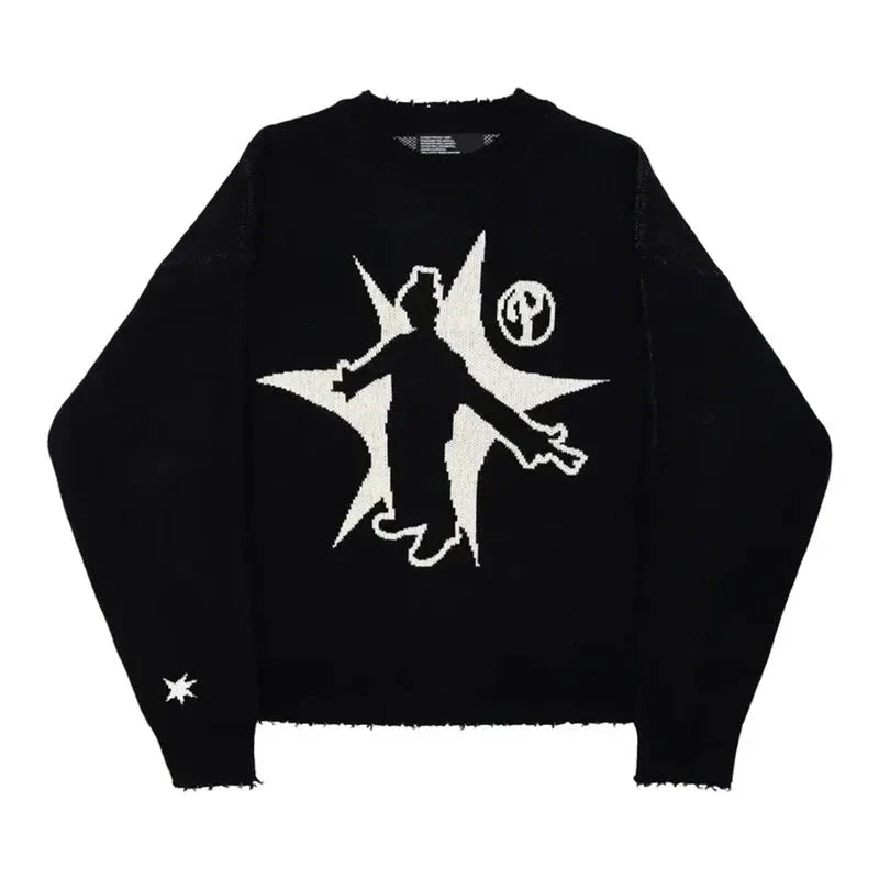 Graphic Sweaters - Pullover Cotton for Men