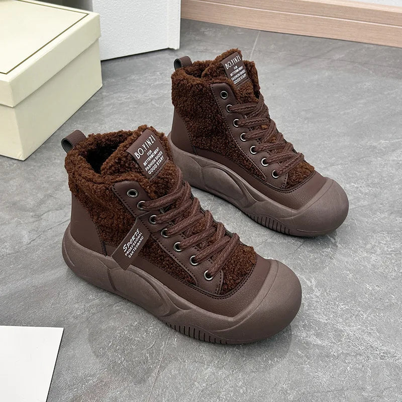 Peak Performance: Platform Winter Boots for Style and Warmth