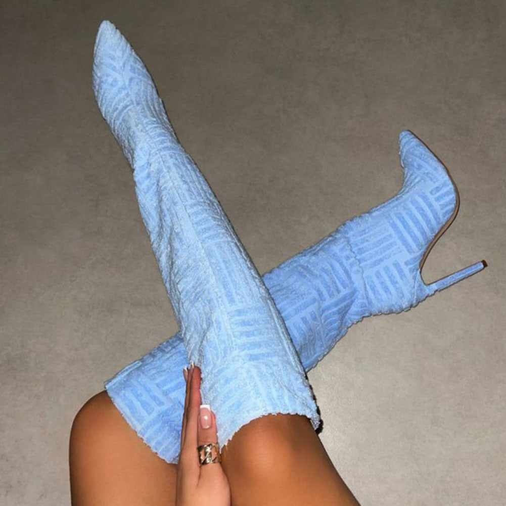 Knee High Med Boots