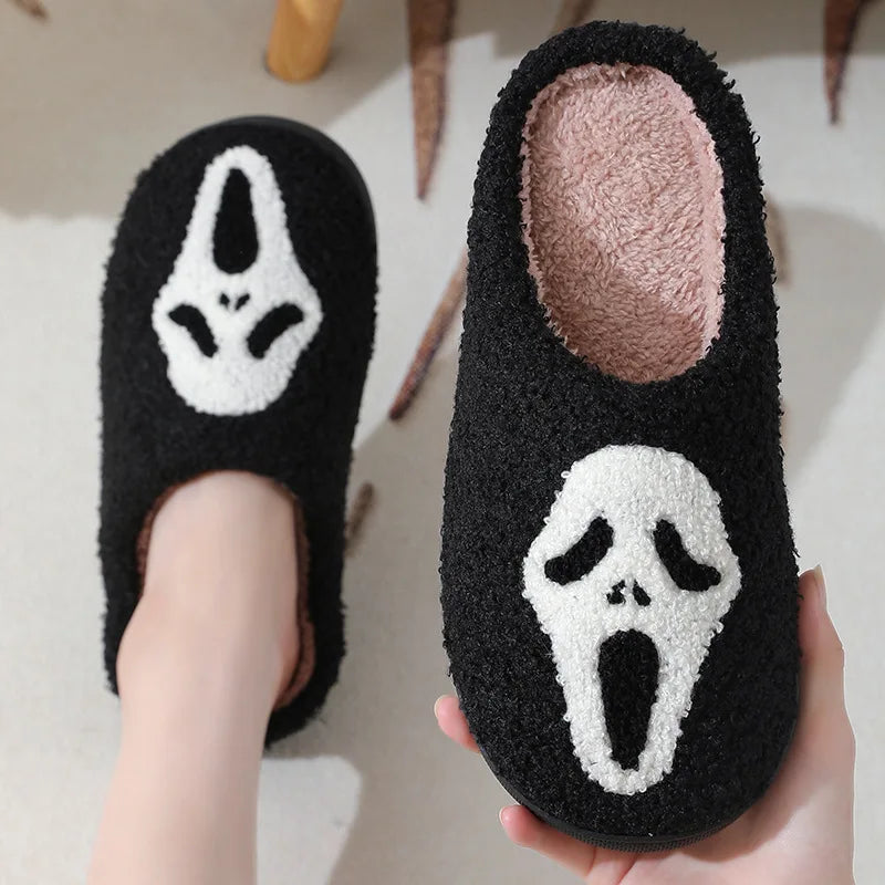 Halloween Scream Indoor Slippers Unisex