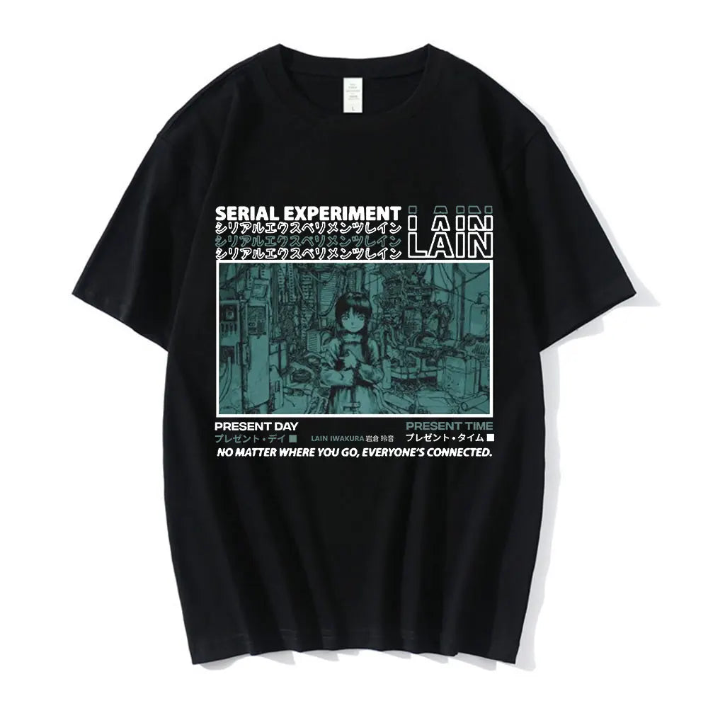 Serial Experiments Lain Tee: Unisex Sci-Fi Manga